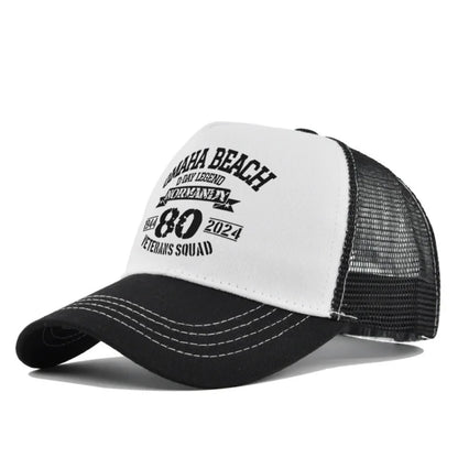 Spring Summer Printed Mesh Breathable Baseball Cap