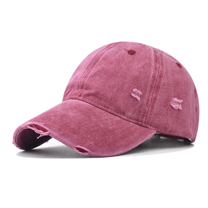 Distressed Baseball Cap Dad Hats For Men Women Vintage