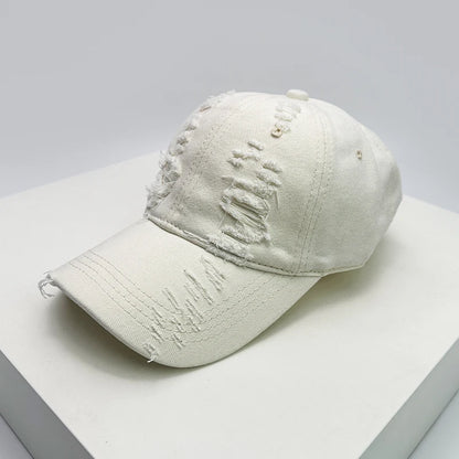 New Men Women Gradient Broken Style Baseball Hats