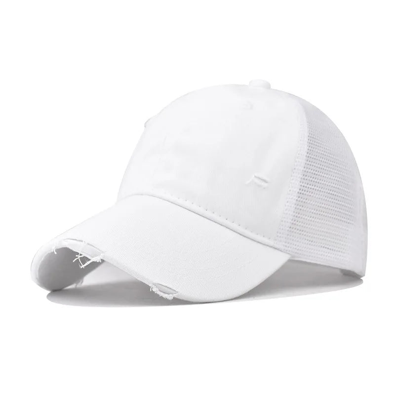 Distressed Baseball Cap Dad Hats For Men Women Vintage