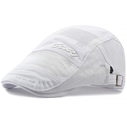 Men Women Spring Summer Mesh Cap Retro Artist Painter Beret Hat