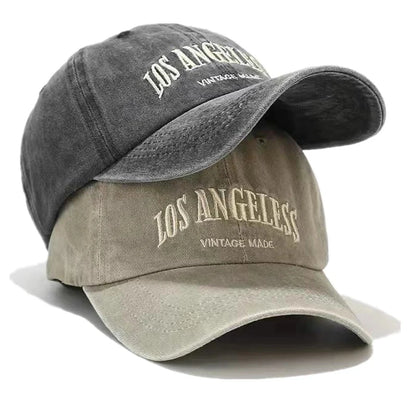 Fashion Cotton Cap For Women Letter Embroidery Kpop Baseball Cap