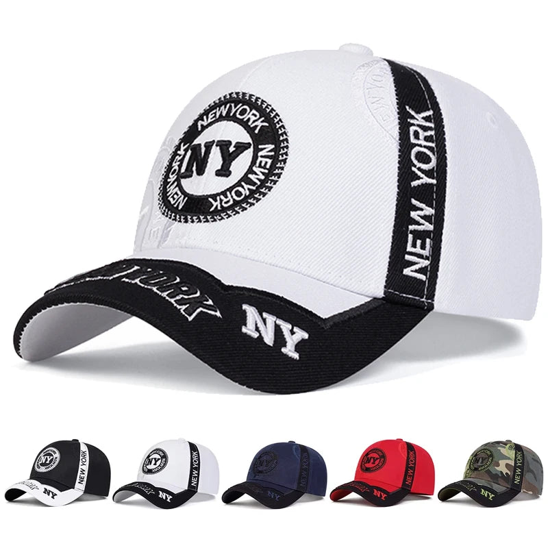 Unisex Letter Embroidery Baseball Caps Spring and Autumn
