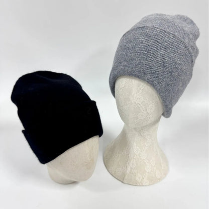Men Women 100% Merino Wool Beanie Hat