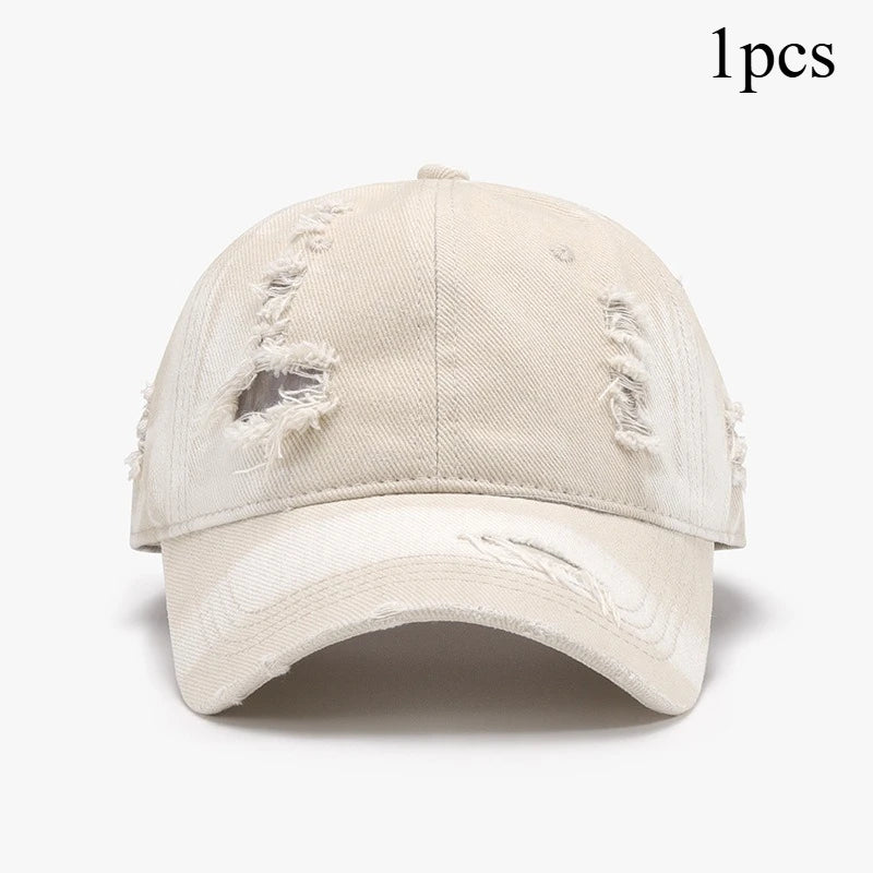 Retro Washed Cotton Baseball Cap