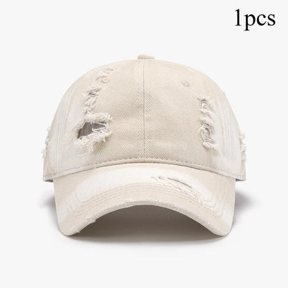 Retro Washed Cotton Baseball Cap