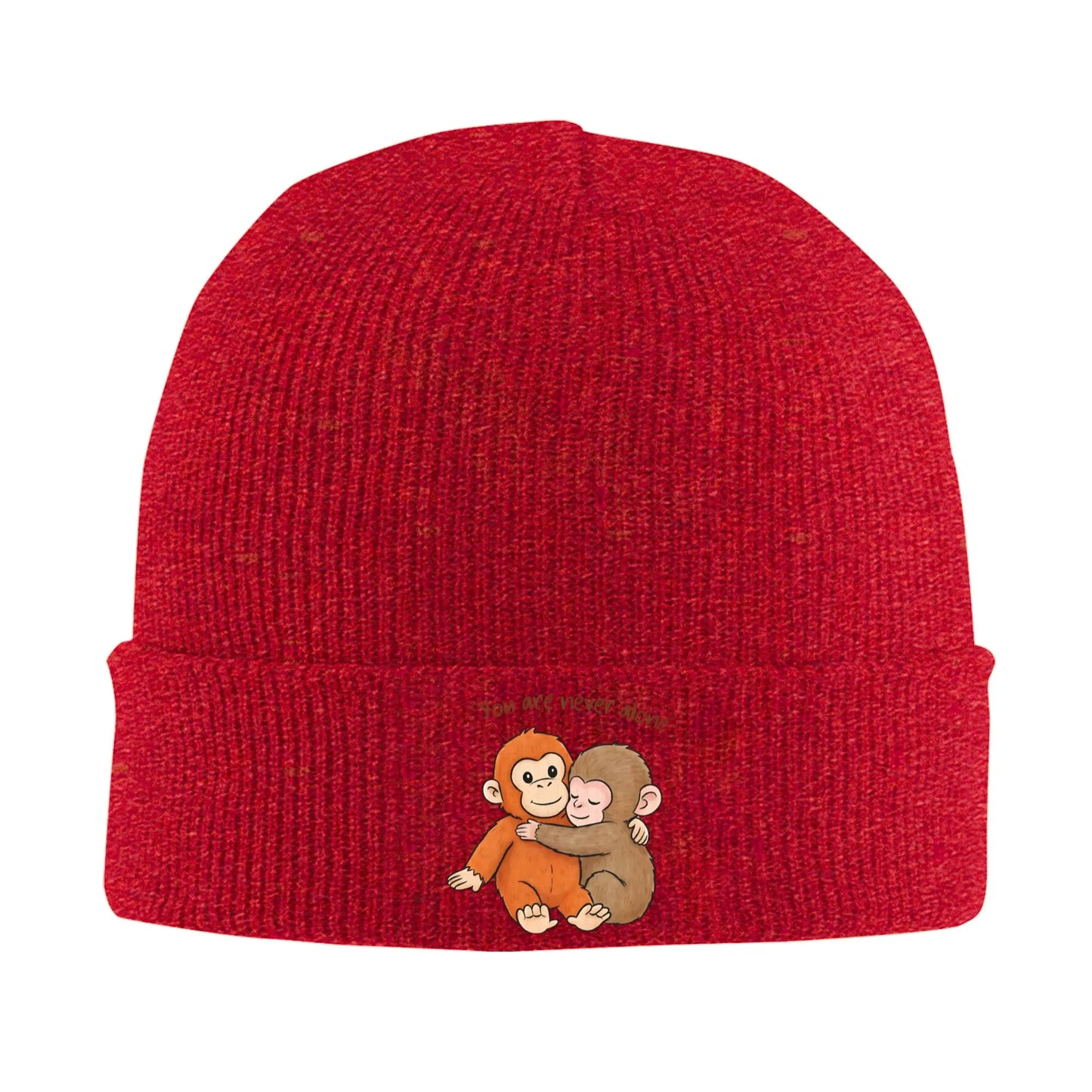 Female Male Team Punch, Punch The Monkey Monkey Punch Beanie Hats