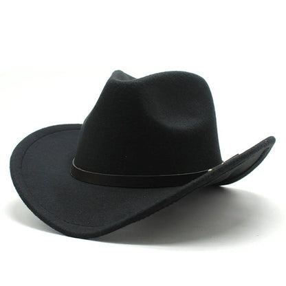 New Unisex Vintage Western Cowboy Cowgirl Felt Hat