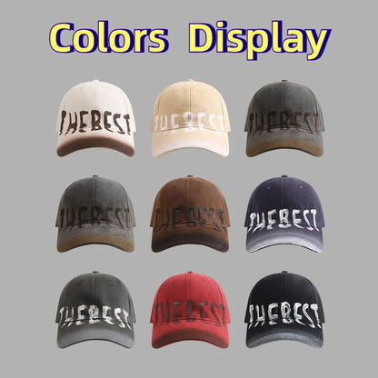 XXL Oversize Vintage Baseball Caps Letters Big Head