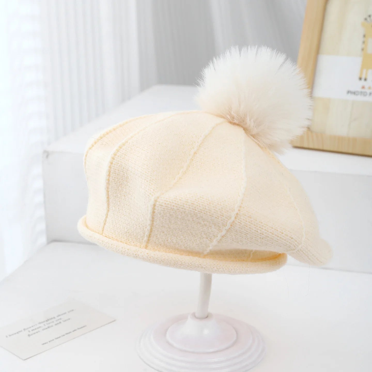 Foreign Trade Fashion Children's Knitted Beret Hat Autumn