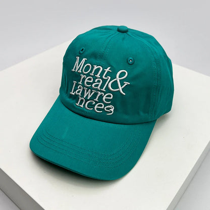 Men Women Korean Letter Embroidery Baseball Hats