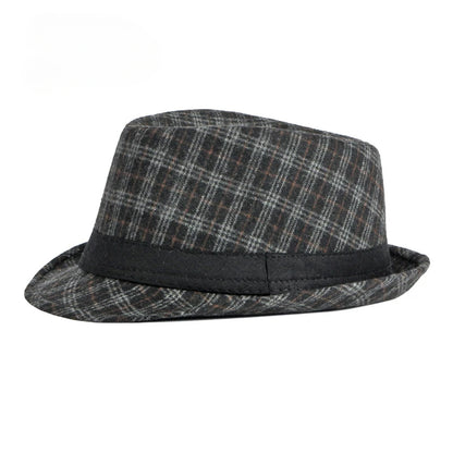 New Woolen Jazz Hat In Spring Autumn And Winter Men