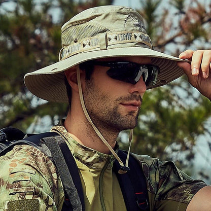 Outdoor Sport Man Fisherman Hat Outdoor Fishing