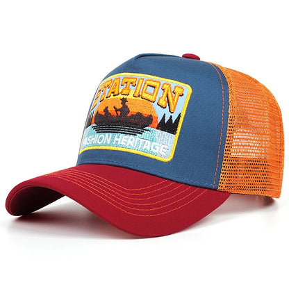 Station Small Boat Personalized Truck Hat Street Dance HipHop Hat