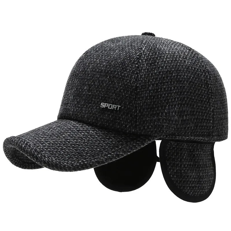 Autumn And Winter Outdoor Ear Protection Baseball Cap