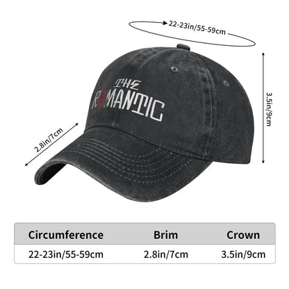 The Romantic Tour Bruno Mars Concert Tour Washed Baseball Cap