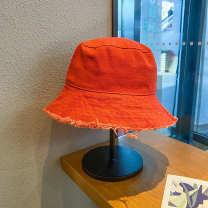 New Custom Logo Ladies Hip Hop Bucket Hats