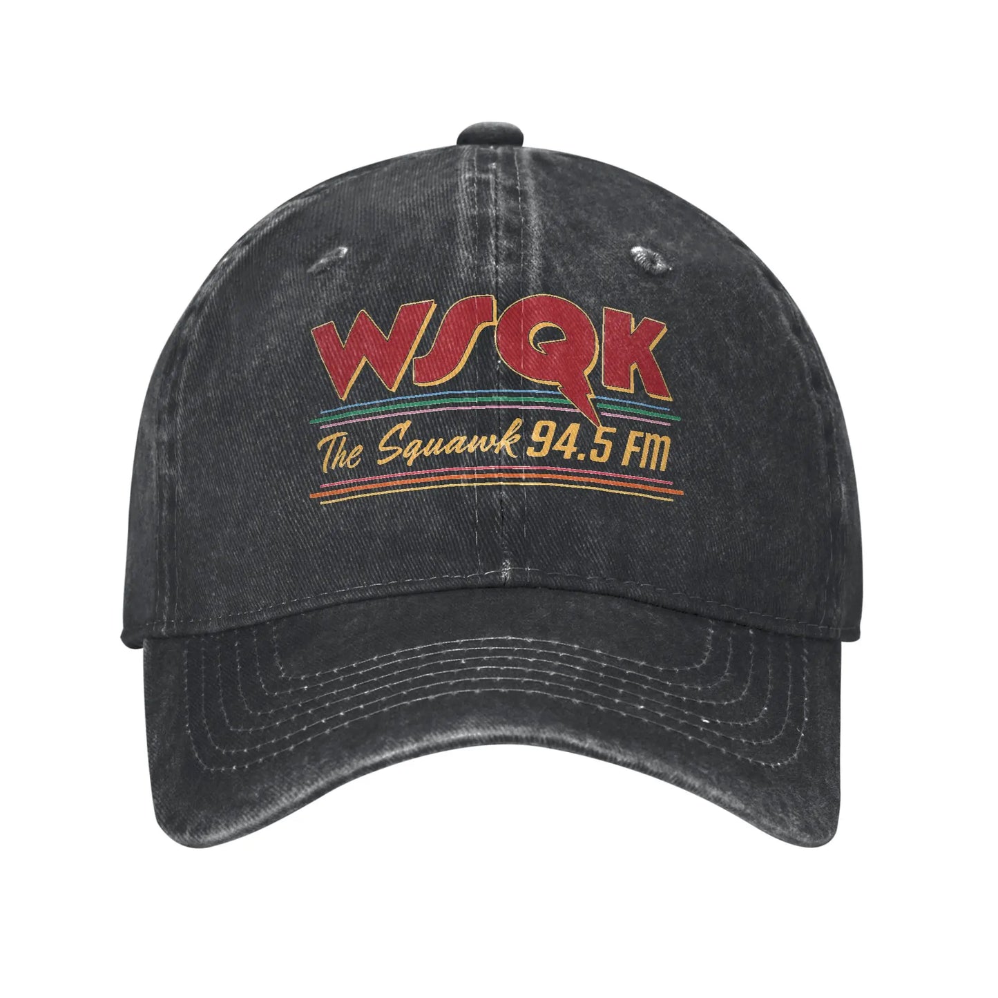 Washed Baseball Cap The Squawk Summer Trucker Hat For Couple Women