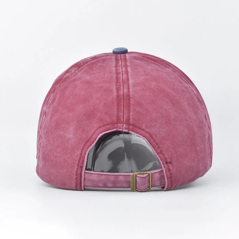 Fashion Patchwork Baseball Hat For Men Women