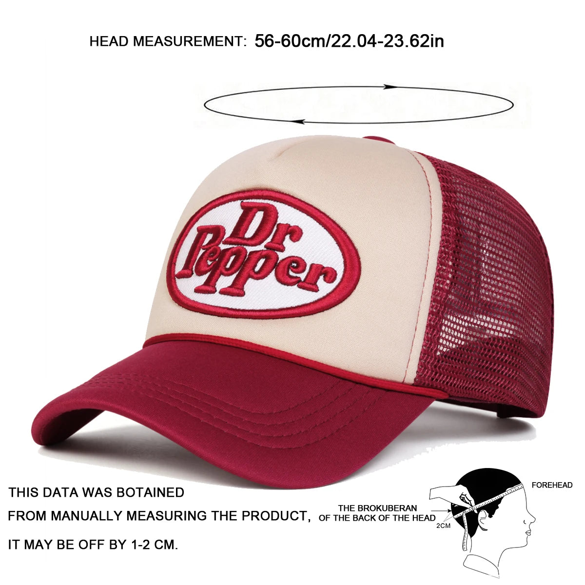 Unisex Letter Embroidery Baseball Net Caps Spring And Summer Outdoor