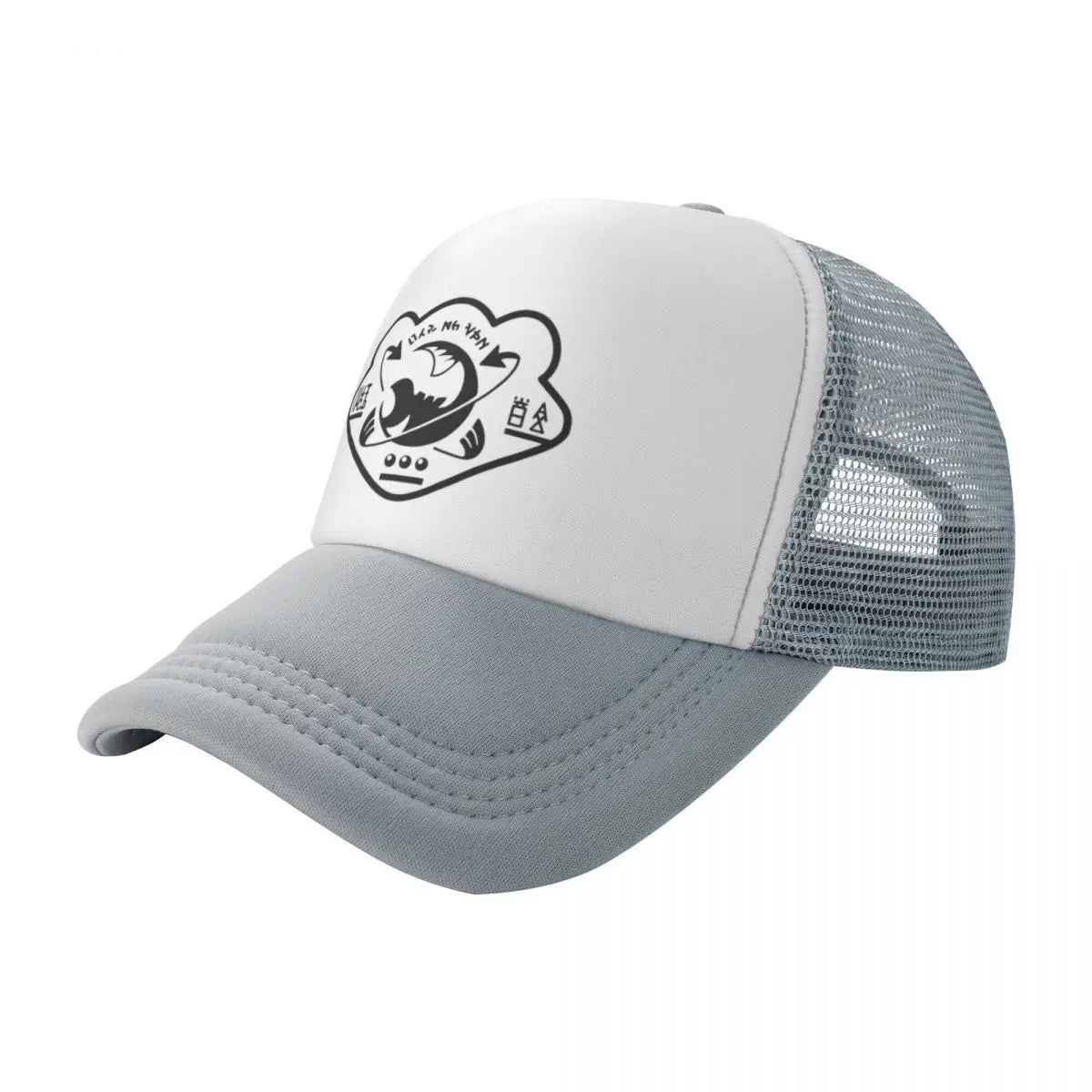 Preppy Grizzco Funny Splatoons Travel Mesh Baseball Caps Women Adult Female