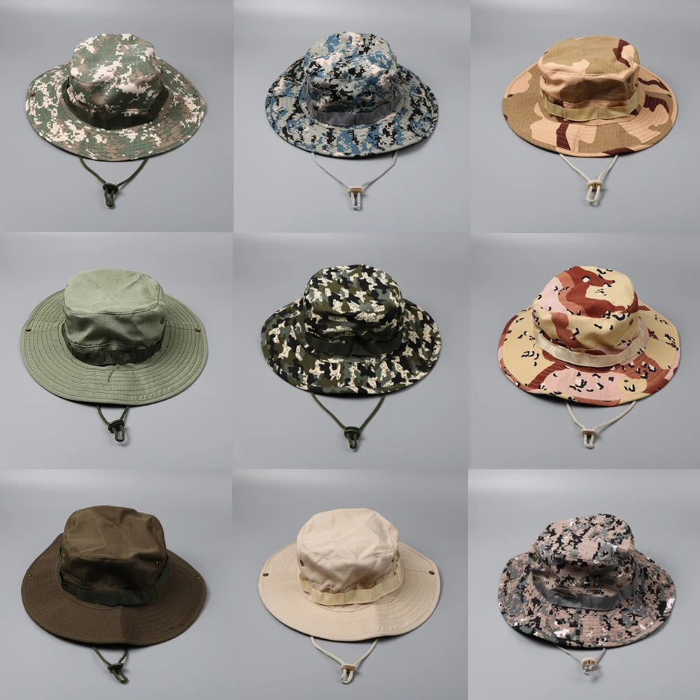 Universal Wide Brimmed Tactical Bucket Hat