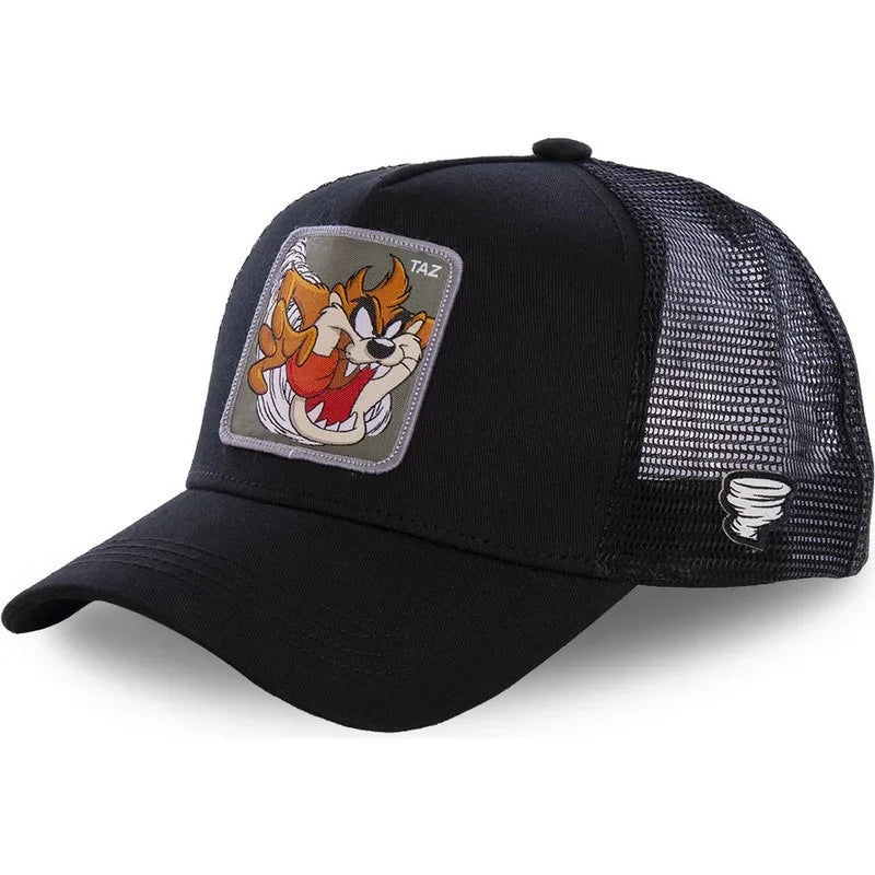 Cute Anime Pattern Baseball Cap Embroidered Baseball Hat Adjustable Hip Hop Outdoor Sun Protection Hat Gifts