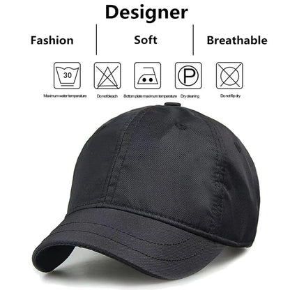Unisex Solid Color Quick Drying Baseball Caps