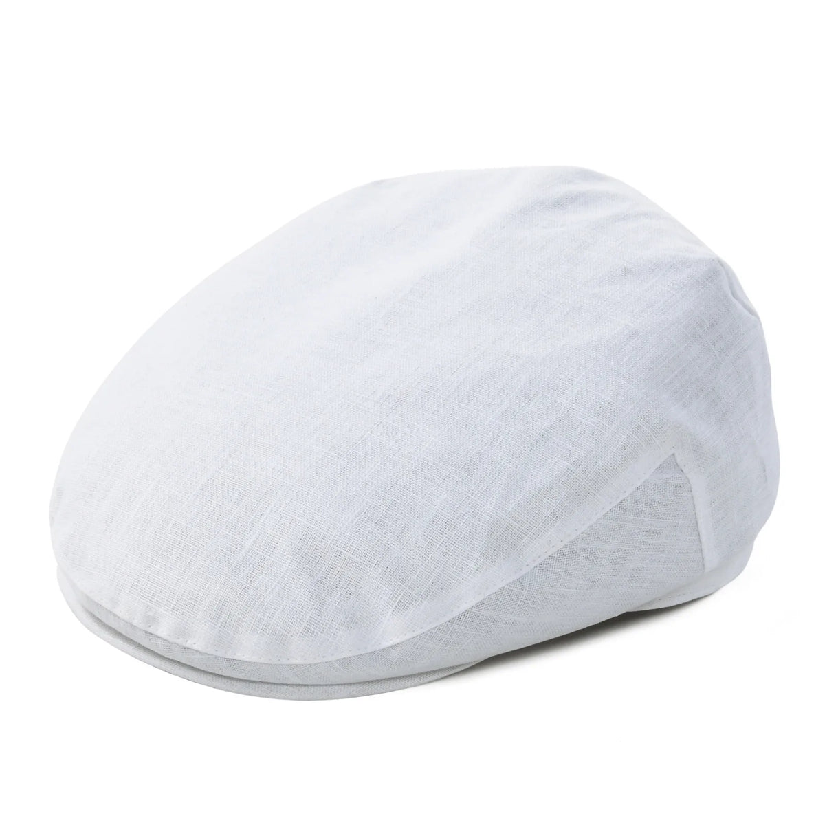 Natural Linen Flat Cap Lightweight Summer Cooling Eco-Friendly Newsboy Hat