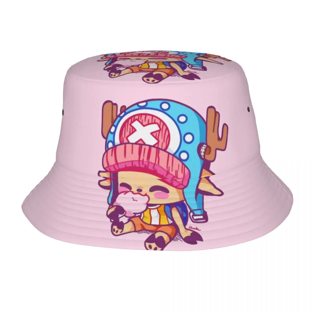 Women Men Bucket Hat Cosplay Tony Tony Chopper Spring Picnic Headwear Outdoor Fishing Fisherman Caps