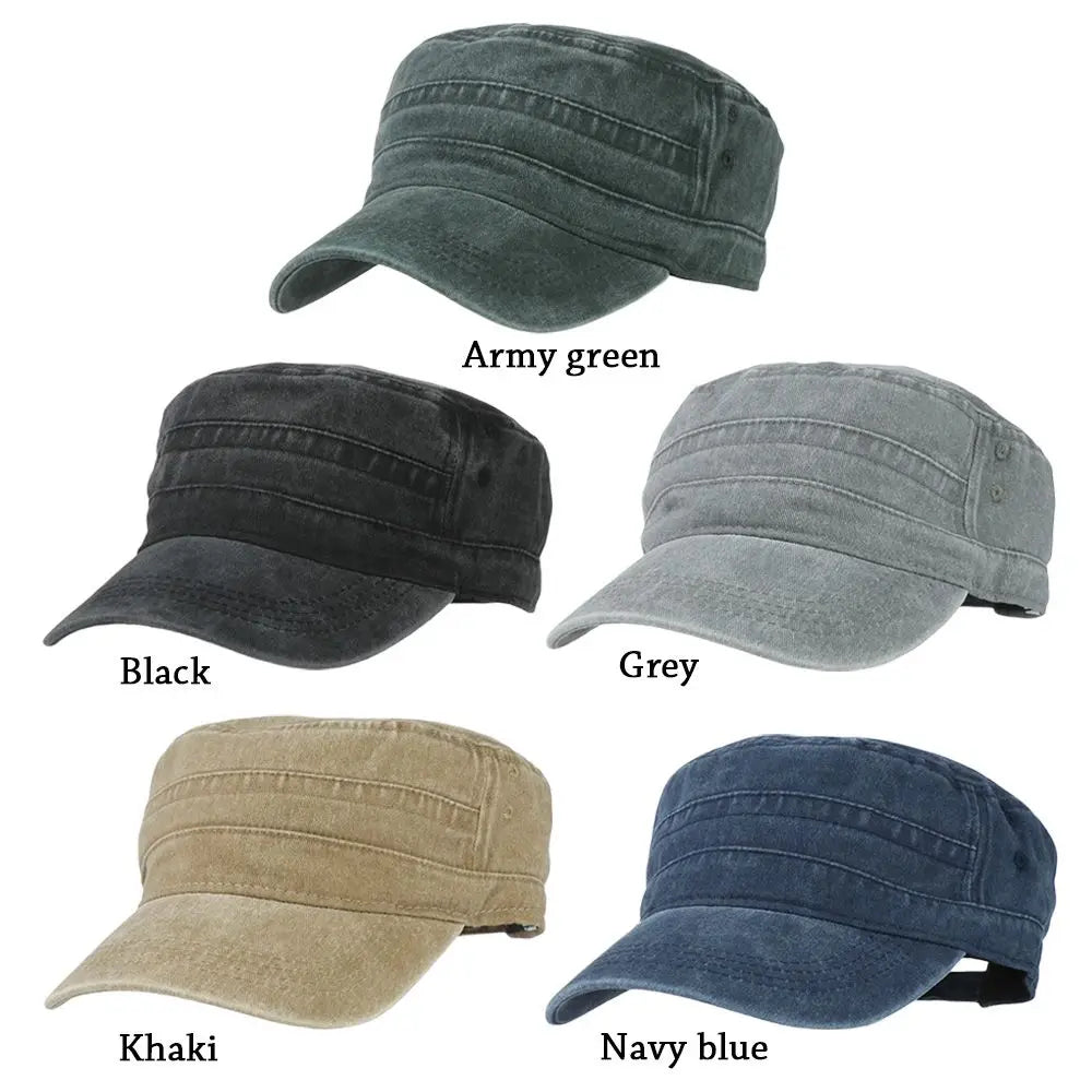 Men Women Camouflage Army Hat Camo Military Cadet Combat Fishing Baseball Cap