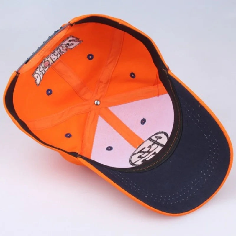 Cute High Quality Anime Dragon Ball Goku Snapback Cap Cotton Baseball Cap For Men Women Hip Hop Cap