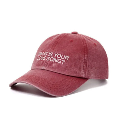Kpop 3 Styles Washed Cotton Baseball Cap