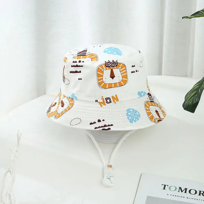 Children Panama Hat Spring Summer Baby Fisherman Hat For Boys Girls Bucket Hats