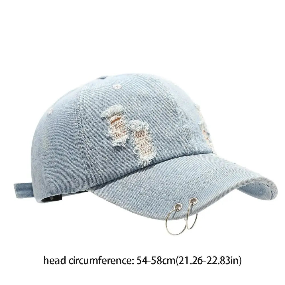 Simple Creative Iron Ring Baseball Cap