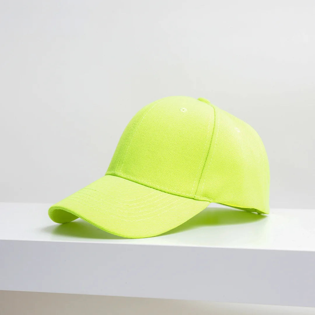 Solid Color Baseball Cap Men's And Women's