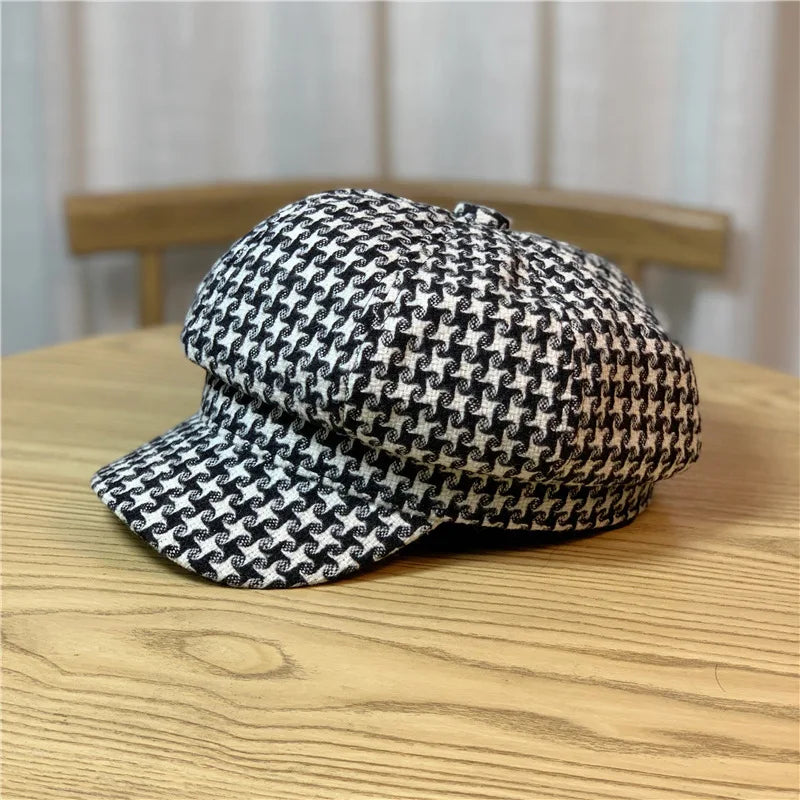 Spring And Autumn Female Painter Bailey Octagonal Duck Tongue Baseball Cap