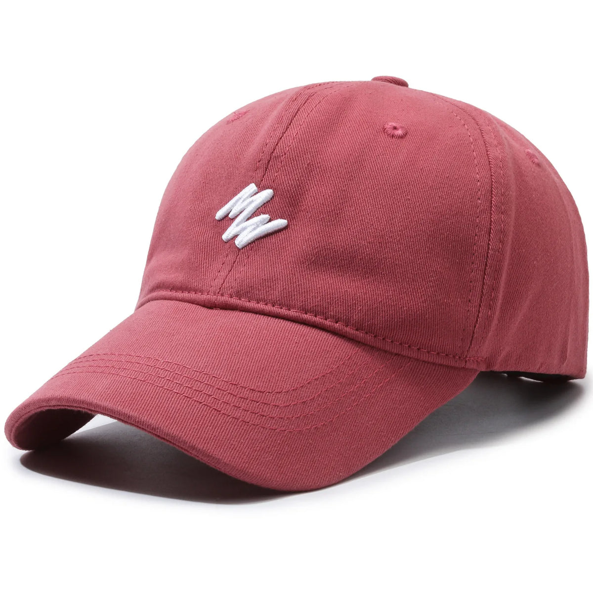 Unisex Cotton Baseball Cap Large Face Soft Top Duckbill Cap