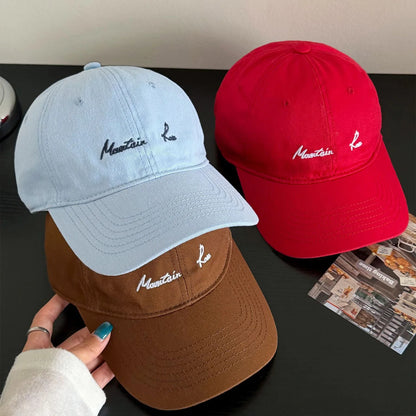 Women Solid Color Baseball Hat