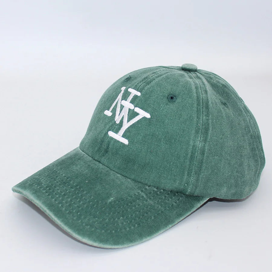 Embroidered NY Letters New York Vintage Baseball Caps Men Women