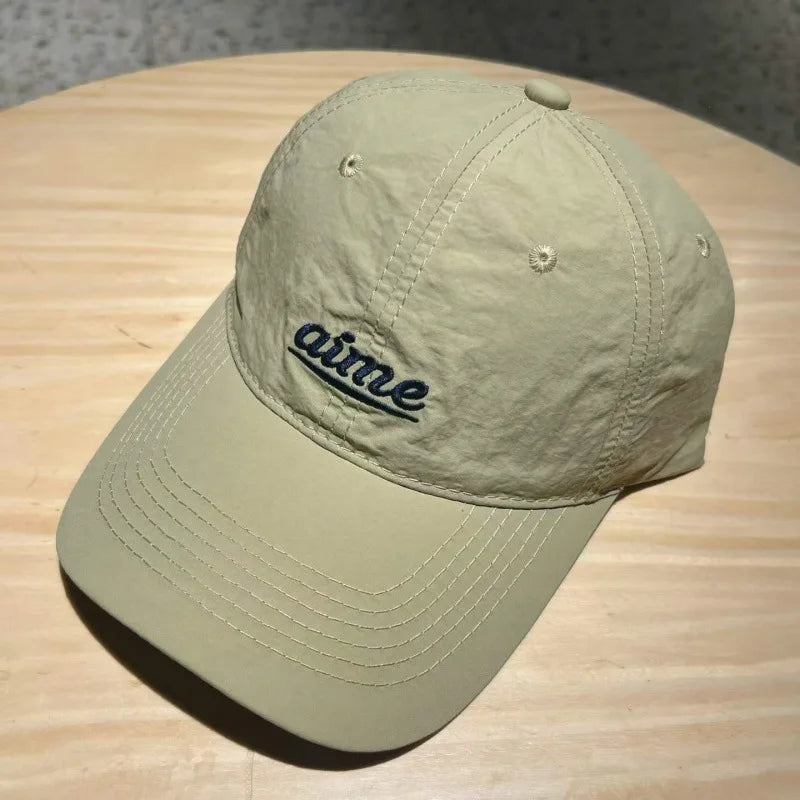 Men Women Simple Embroidered Letters Baseball Hats