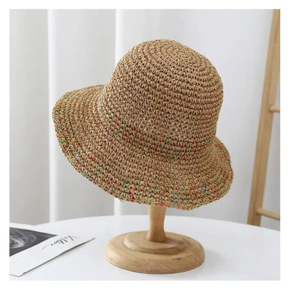 Hook Woven Sun Hat, Large Brim Sun Protection Straw Hat