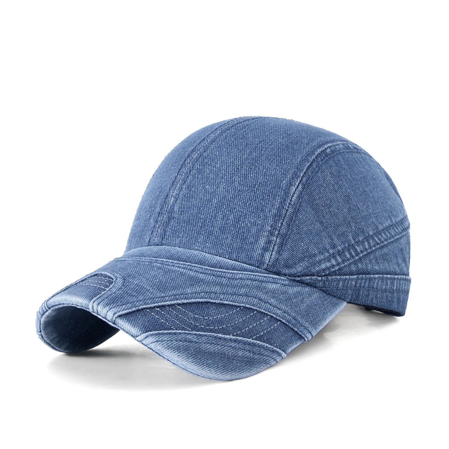 New Washed Denim Baseball Cap UV Sunshade Duckbill Hat