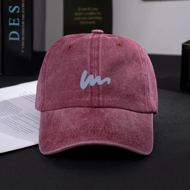 Washed Distressed Baseball Cap Men Women Cotton Vintage Dad Hat