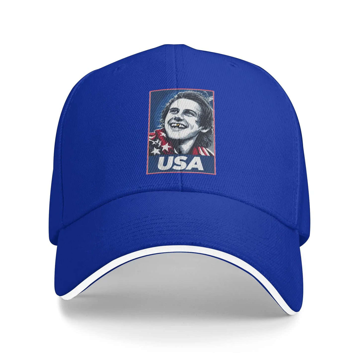 USA Hockey Sandwich Hats Unisex, Popular, Baseball Cap Hats Adjustable