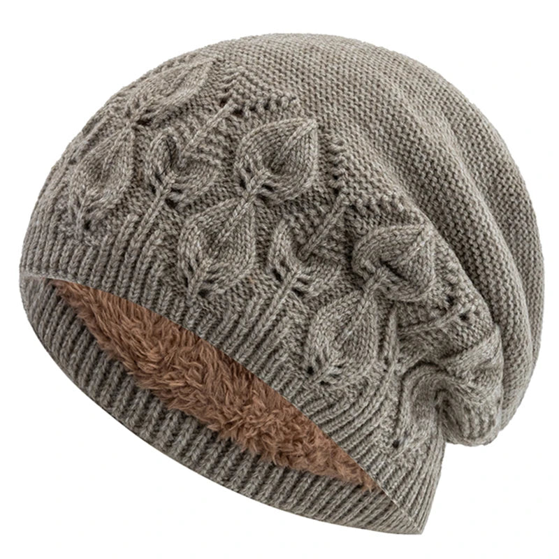 New Style Winter Hat Fashion Plush Fur Lined Hat For Men And Women Outdoor