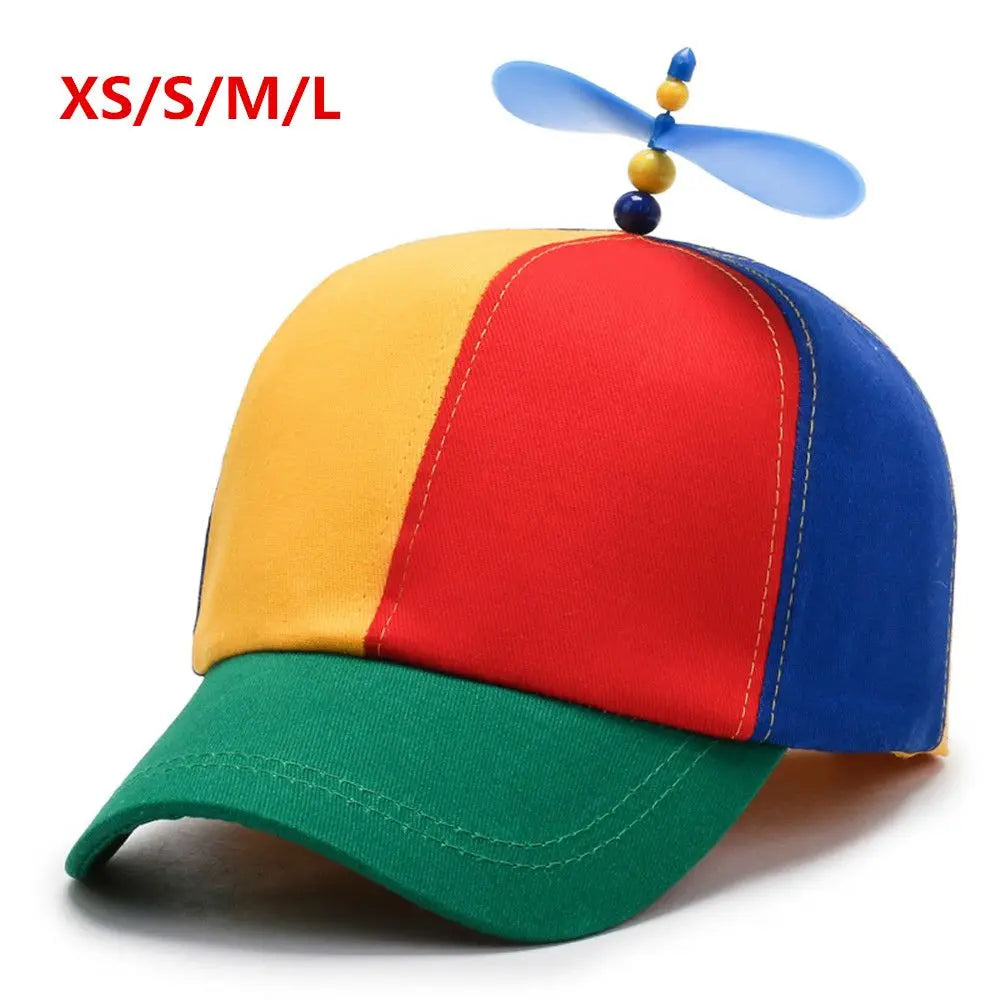 Funny Adventure Dad Hat Baseball Hat Bamboo Dragonfly Rainbow