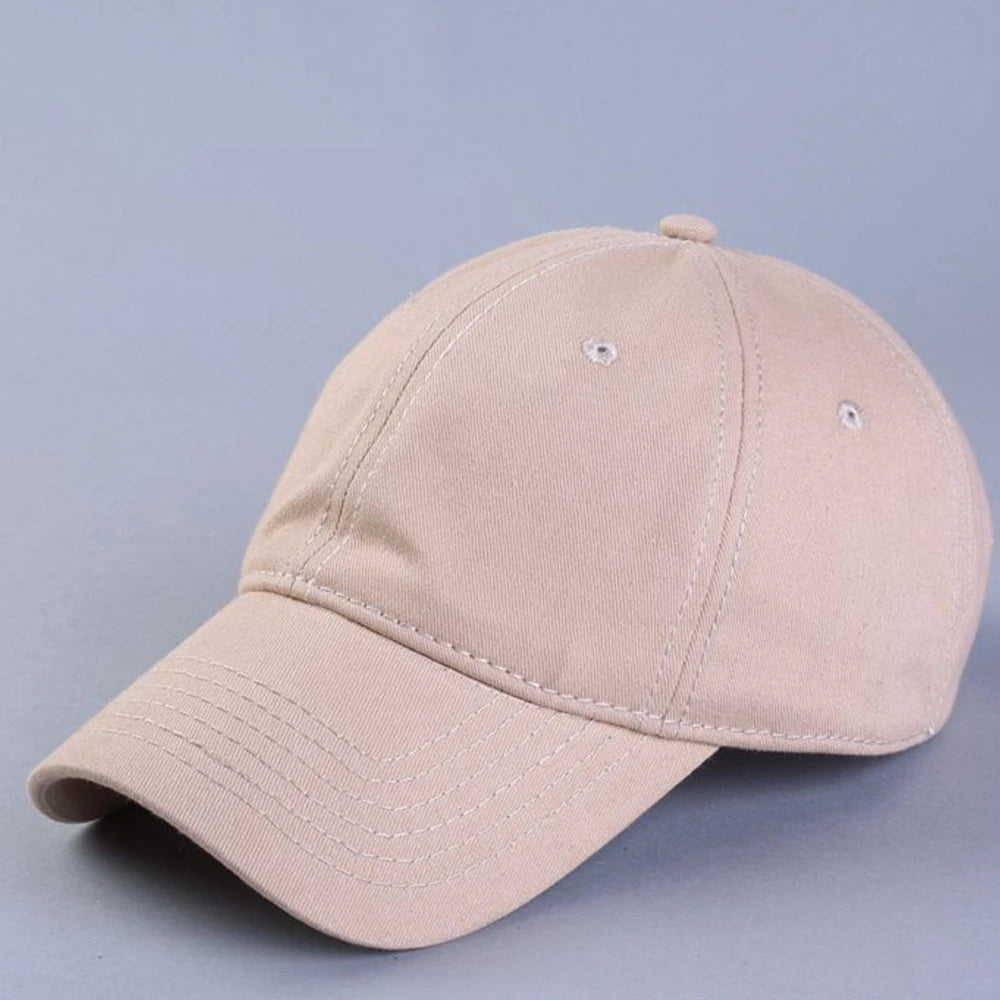 Wholesale Oversize Baseball Caps 100% Cotton Summer Sports Sun Hats