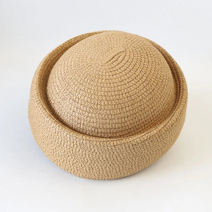 2026 New Summer Mesh Hollow Crochet Berets Women