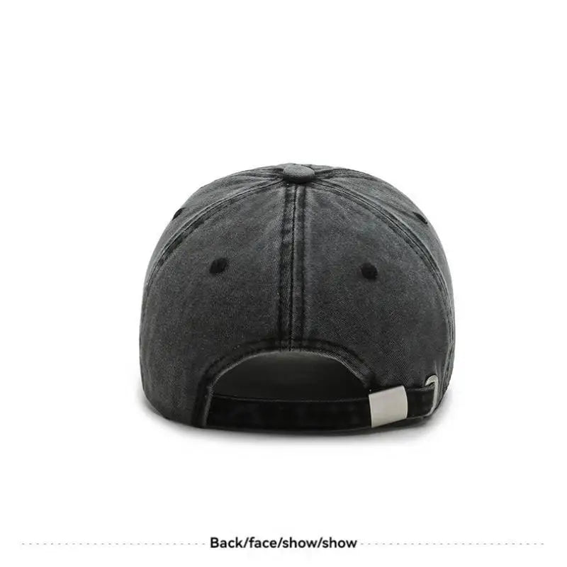 Hat Men Spring Summer Trend Embroidered Cowboy Baseball Hat Duck Tongue Hat Outdoor Travel Sunshade Hat